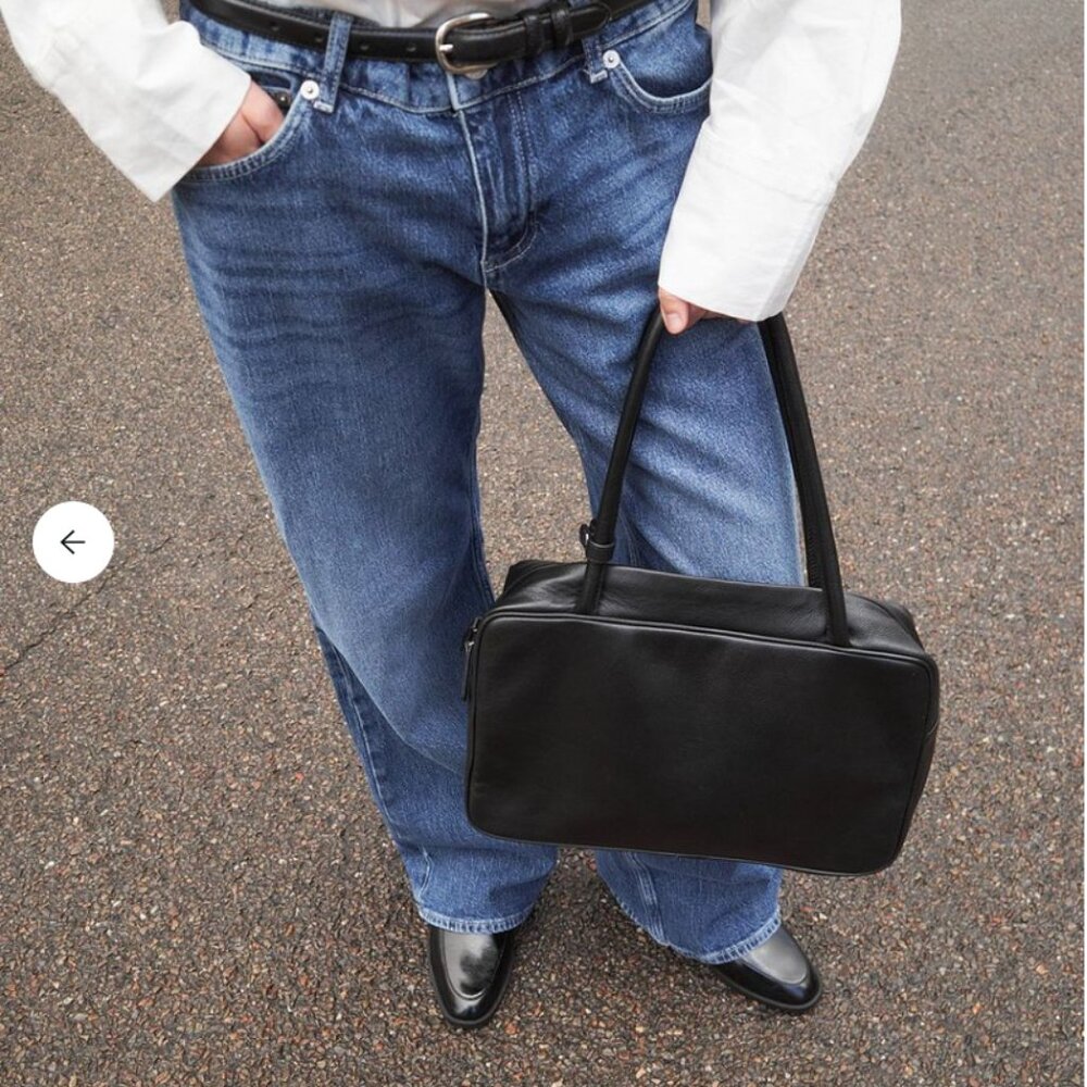 NA-KD Low Waist Jeans in Blue (EU 36)